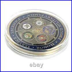100 PCS Army Collectible Navy Militaria Air Force US Collection Challenge Coin