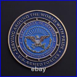 100 PCS Challenge Coin Air Force Navy Collection Army Collectible Militaria