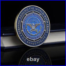 100 PCS Challenge Coin Air Force Navy Collection Army Collectible Militaria