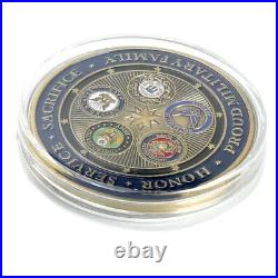 100 PCS Challenge Coin Air Force Navy Collection Army Collectible Militaria