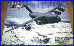 100 Years of USAF Air Power Complete Poster Set of 12-1903-2003-Original Photos