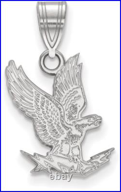 10K White Gold United States Air Force Academy Medium Pendant LogoArt (1W019USA)