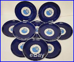 10 rare 1959 United States AIR FORCE Academy SYRACUSE China 10.25 Dinner Plates