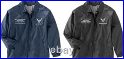 142nd Fighter Wing Oregon Air Guardembroidered Jacketofficially Licensed