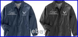 142nd Fighter Wing Oregon Air Guardembroidered Jacketofficially Licensed