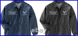 142nd Fighter Wing Oregon Air Guardembroidered Jacketofficially Licensed 142nd Fighter Wing Oregon Air Guardembroidered Jacketofficially Licensed