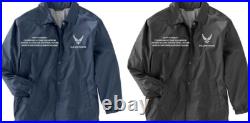142nd Fighter Wing Oregon Air Guardembroidered Jacketofficially Licensed