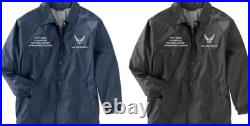 146th Airlift Wing California Air Guard Embroidered Jacketofficially Licensed