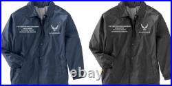 146th Airlift Wing California Air Guard Embroidered Jacketofficially Licensed