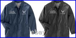 146th Airlift Wing California Air Guard Embroidered Jacketofficially Licensed
