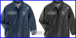 146th Airlift Wing California Air Guard Embroidered Jacketofficially Licensed