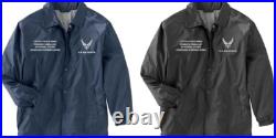 146th Airlift Wing California Air Guard Embroidered Jacketofficially Licensed