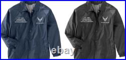 146th Airlift Wing California Air Guard Embroidered Jacketofficially Licensed