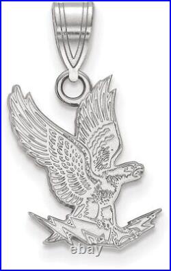 14K White Gold United States Air Force Academy Medium Pendant LogoArt (4W019USA)