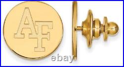 14K Yellow Gold United States Air Force Academy Lapel Pin by LogoArt