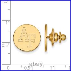 14K Yellow Gold United States Air Force Academy Lapel Pin by LogoArt