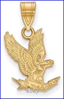 14K Yellow Gold United States Air Force Academy Medium Pendant LogoArt 4Y019USA