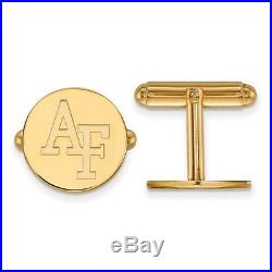 14k Yellow Gold United States Air Force Academy Cuff Link 4Y010USA
