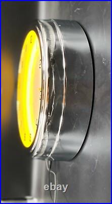 16 United States Air Force Sign Yellow Neon Clock