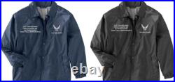 173rd Fighter Wingoregon Air Guard Embroidered Jacketofficially Licensed