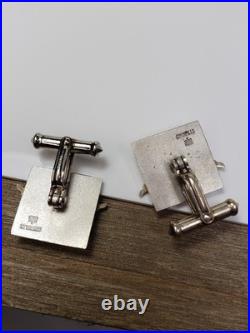 17g Sterling Silver United States Air Force Cuff Links Cufflinks