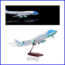 18 1130 Scale Model Jet United States Air Force One Plane B747 Model Pla