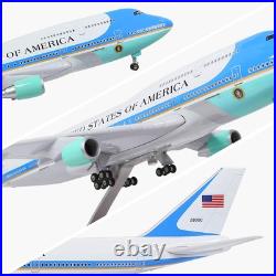 18 1130 Scale Model Jet United States Air Force One Plane B747 Model Planes