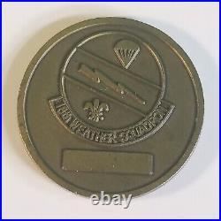 18th Combat Weather Squadron Airforce Special Operations Airborne Challenge Coin