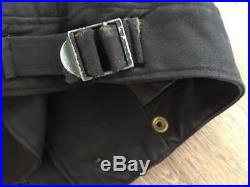1940's Rare Black Gab Eisenhower Ike Jacket Sz 40R Army USAF Wool Gabardine