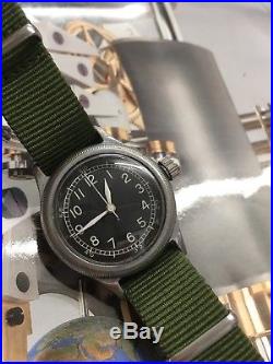 1940s 1950s Bulova Pilot Watch type A11 10AK U S ARMY AIR FORCE UASAFF
