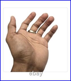 1940s UNITED STATES AIR FORCE PILOT'S RING STERLING SILVER Sz8.75