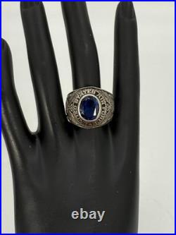 1947 UNITED STATES AIR FORCE RING STERLING SILVER Sz 9.25 21.3 Grams