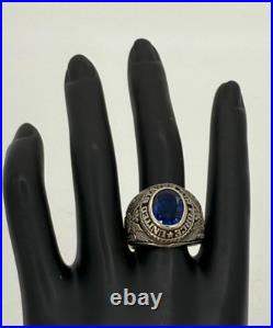 1947 UNITED STATES AIR FORCE RING STERLING SILVER Sz 9.25 21.3 Grams