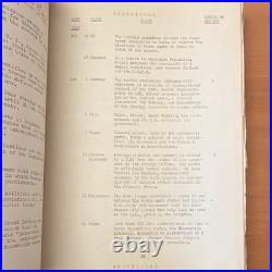 1950 Air University Chronology of Communism RESTRICTED USAF Cold War Rare