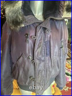 1950's Vintage U. S. Air Force N2A Flight Bomber Jacket Hooded Parka 1950's Vintage U. S. Air Force N2A Flight Bomber Jacket Hooded Parka