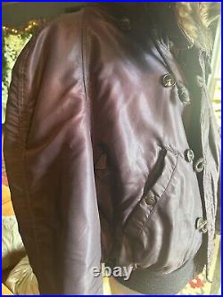 1950's Vintage U. S. Air Force N2A Flight Bomber Jacket Hooded Parka 1950's Vintage U. S. Air Force N2A Flight Bomber Jacket Hooded Parka