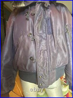 1950's Vintage U. S. Air Force N2A Flight Bomber Jacket Hooded Parka 1950's Vintage U. S. Air Force N2A Flight Bomber Jacket Hooded Parka