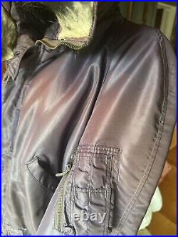 1950's Vintage U. S. Air Force N2A Flight Bomber Jacket Hooded Parka 1950's Vintage U. S. Air Force N2A Flight Bomber Jacket Hooded Parka