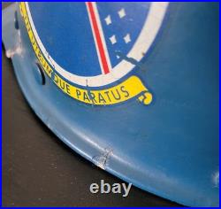 1950s 1960s USAF Air Force SAC Helmet Hard Hat 556th Missile Squadron SMS Named