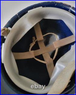 1950s 1960s USAF Air Force SAC Helmet Hard Hat 556th Missile Squadron SMS Named