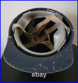 1950s 1960s USAF Air Force SAC Helmet Hard Hat 556th Missile Squadron SMS Named