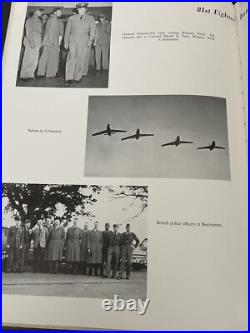 1954 USAF AIR FORCE 81st FIGHTER INTERCEPTOR WING YEARBOOK, BENTWATERS, ENGLAND