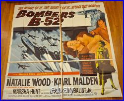 1957 Bombers B-52 United States Air Force USAF original six-sheet KC-97 Cold War 1957 Bombers B-52 United States Air Force USAF original six-sheet KC-97 Cold War