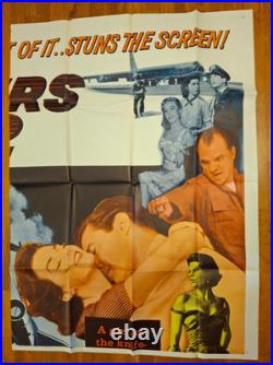 1957 Bombers B-52 United States Air Force USAF original six-sheet KC-97 Cold War