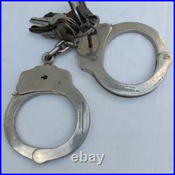 1958-66 USAF Air Police Squadron 6314th Force Handcuffs Club Arm Band Whistle