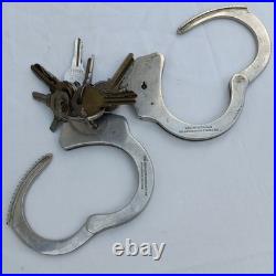 1958-66 USAF Air Police Squadron 6314th Force Handcuffs Club Arm Band Whistle