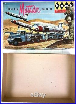 1958 Hawk Martin Matador Missile Launcher Model Kit USAF TM-61 Complete Catalog