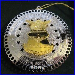 1959 Us Air Force Academy 1st Grad Class Flag Shoulder Boards Awards Et Lt. Col