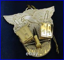 1959 Us Air Force Academy 1st Grad Class Flag Shoulder Boards Awards Et Lt. Col