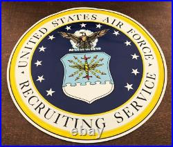 1960's United States Air Force Recruiting Service 3M Reflective Sheeting 20